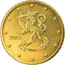Finland, 50 Euro Cent, 2002, Vantaa, AU(55-58), Brass, KM:103