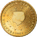 Netherlands, 10 Euro Cent, 2002, Utrecht, MS(63), Brass, KM:237
