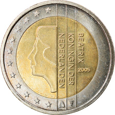 Países Baixos, 2 Euro, 2004, Utrecht, MS(63), Bimetálico, KM:241