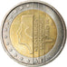 Países Baixos, 2 Euro, 2004, Utrecht, MS(63), Bimetálico, KM:241