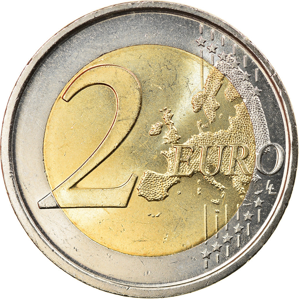 Spanien, 2 Euro, EMU, 2009, Madrid, UNZ, Bi-Metallic, KM:1074
