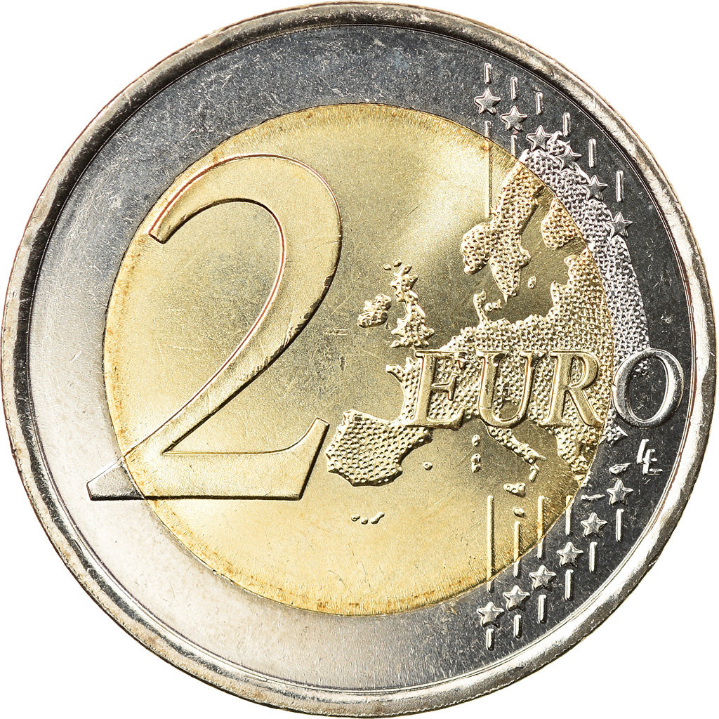 Espagne, 2 Euro, Grotte d'Altamira, 2015, Madrid, SPL, Bi-Metallic