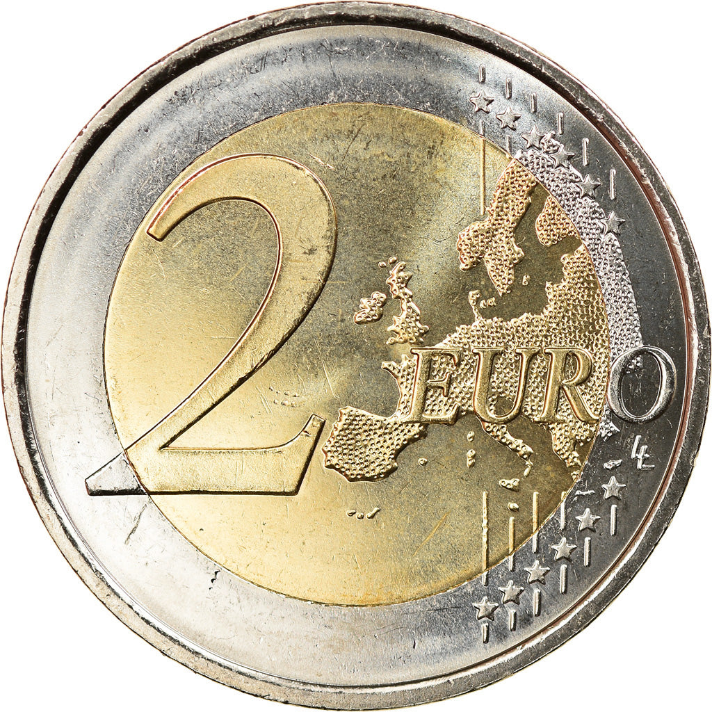 Spagna, 2 Euro, Églises du royaume des Asturies, 2017, SPL, Bi-metallico