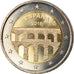 Spain, 2 Euro, Aqueduc de Ségovie, 2016, MS(63), Bi-Metallic