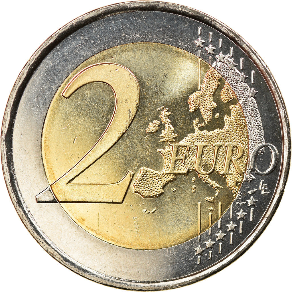 Spain, 2 Euro, Aqueduc de Ségovie, 2016, MS(63), Bi-Metallic