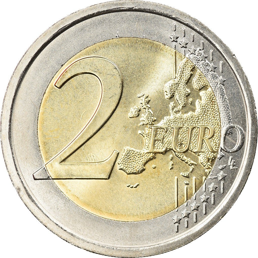 Italia, 2 Euro, Basilique Saint Marc, 2017, SPL, Bi-metallico
