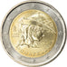 Italy, 2 Euro, Donatello, 2016, MS(63), Bi-Metallic