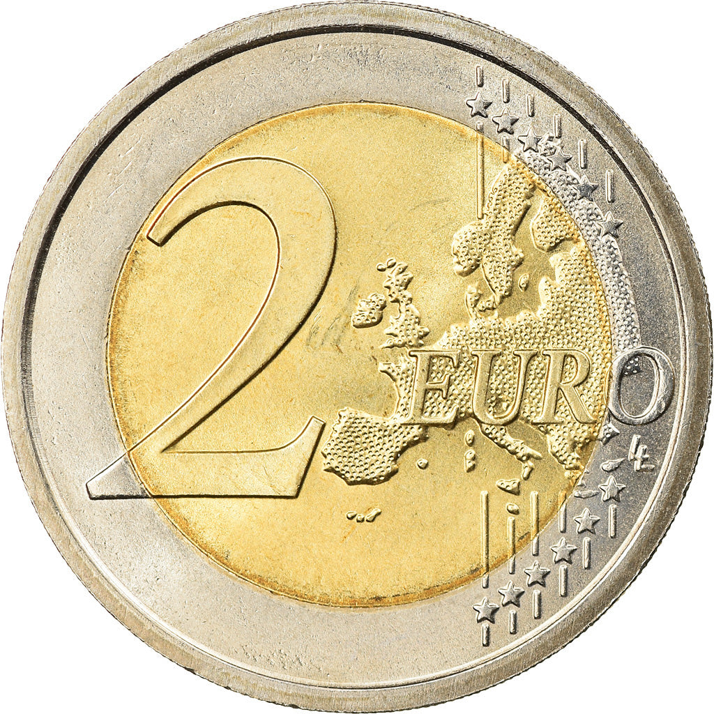 Italia, 2 Euro, 10 ans de l'Euro, 2012, Rome, SPL, Bi-metallico, KM:350