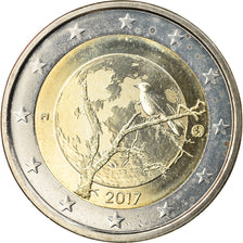 Finland, 2 Euro, Nature finlandaise, 2017, Vantaa, MS(63), Bi-Metallic