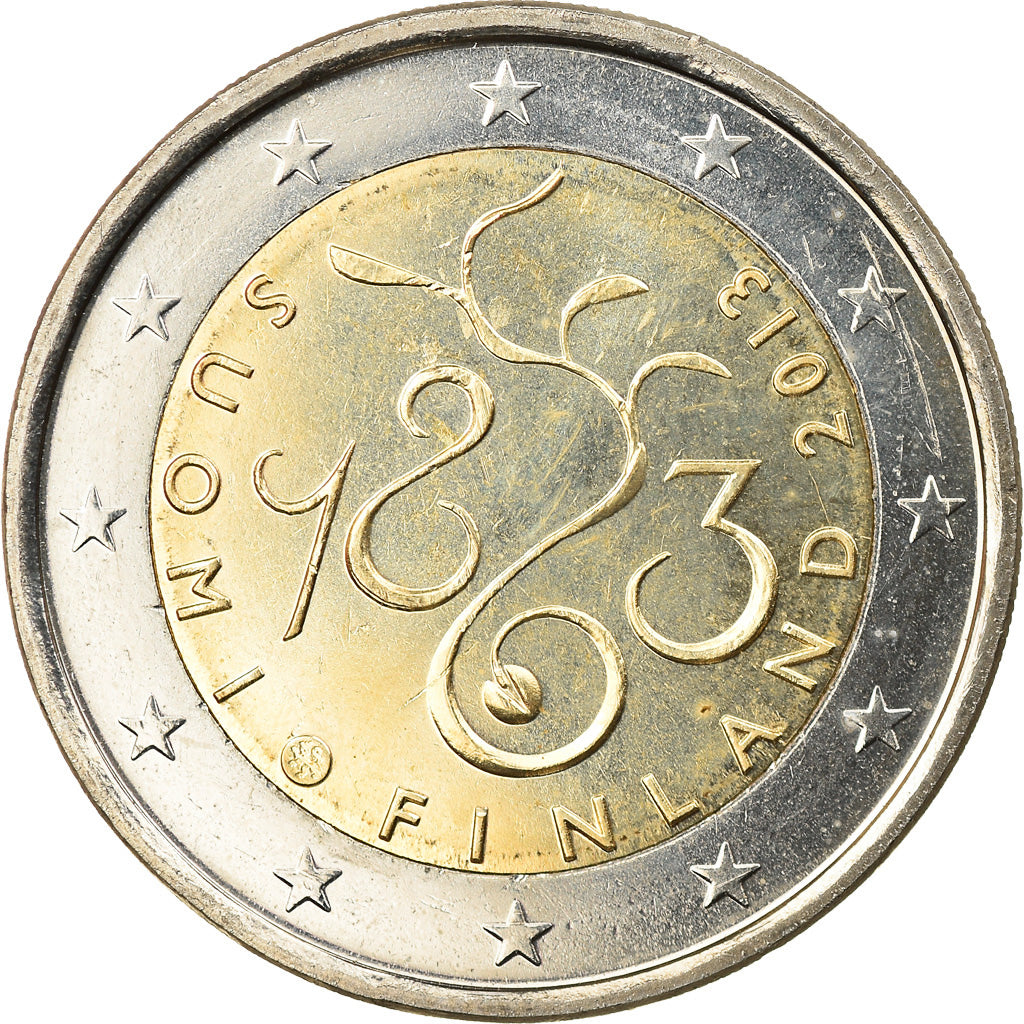 Finland, 2 Euro, 150ème anniversaire du Parlement, 2013, Vantaa, MS(63)