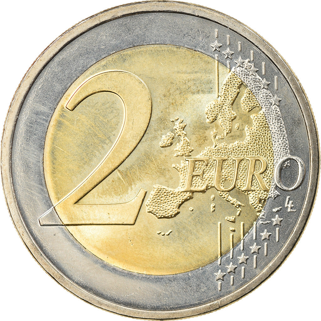 Finlandia, 2 Euro, Traité de Rome 50 ans, 2007, Vantaa, SC, Bimetálico, KM:138