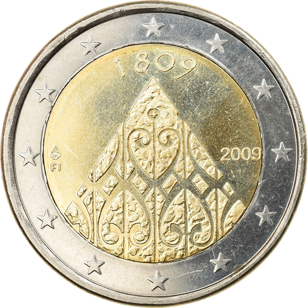 Finland, 2 Euro, 200e anniversaire de l’autonomie, 2009, Vantaa, MS(63)