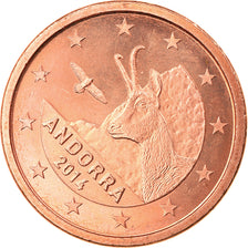 Andorra, Euro Cent, 2014, MS(63), Copper Plated Steel