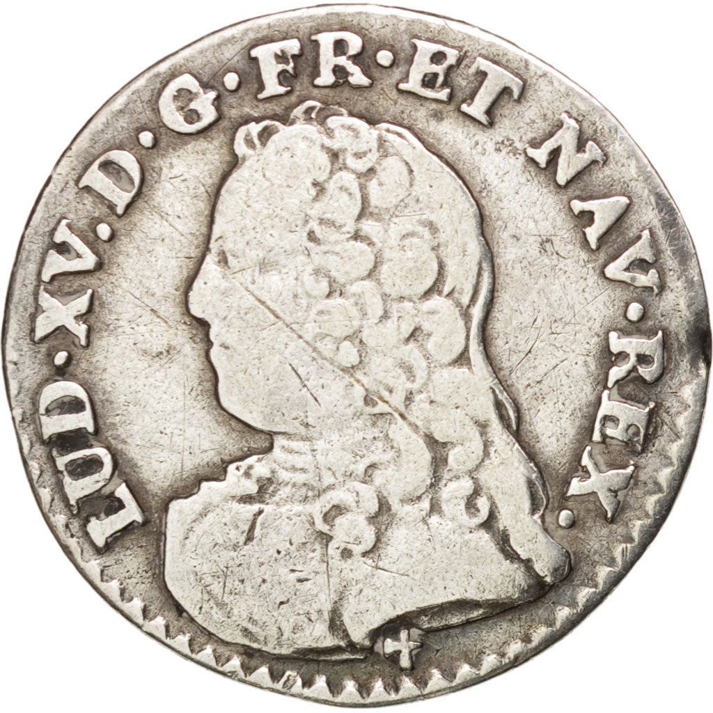 FRANCE, 1/20 Écu  aux branches d'olivier (6 sols), 6 Sols, 1/20 ECU, 1727, Orl,
