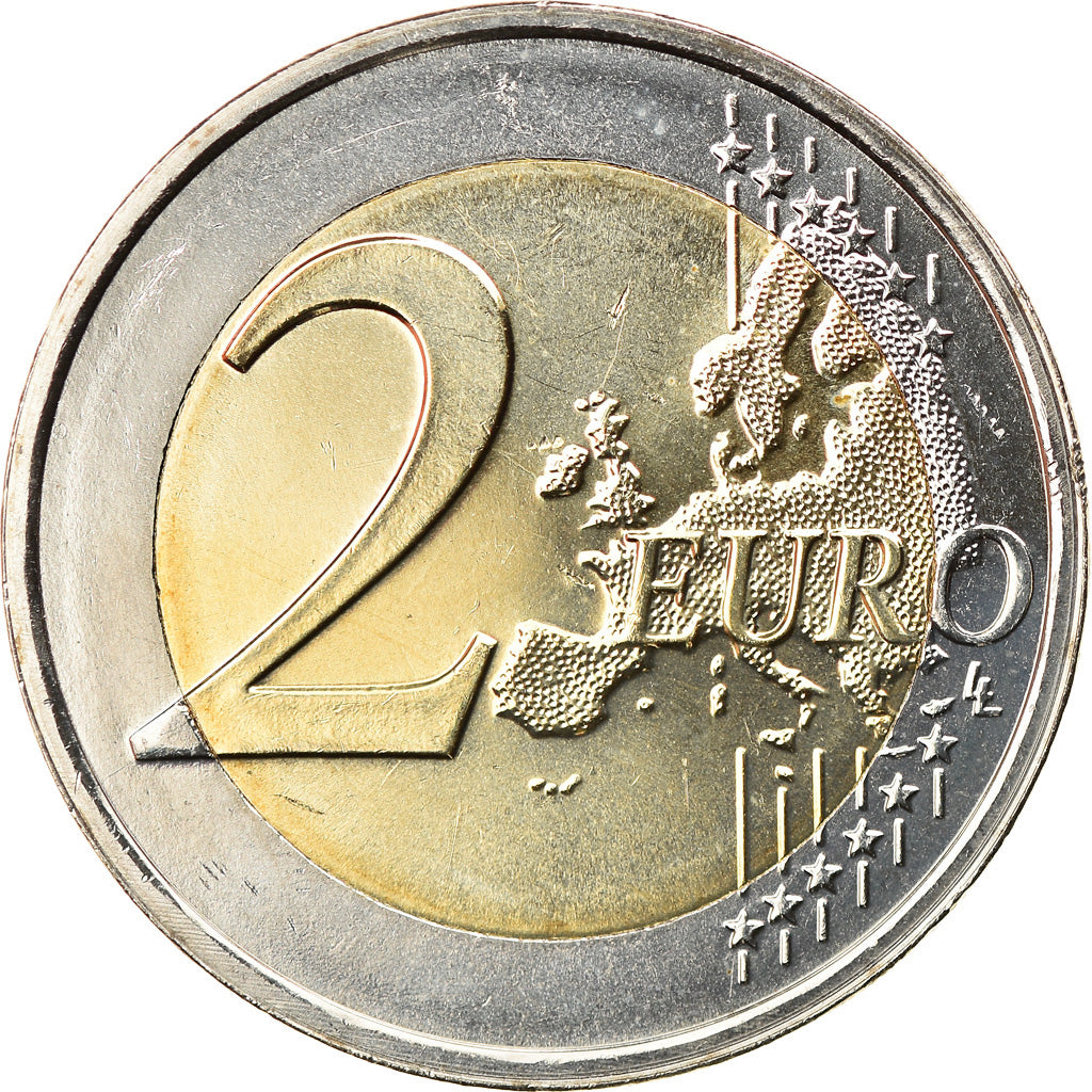 Luxembourg, 2 Euro, 125ème anniversaire de la dynastie, 2015, Utrecht, MS(63)