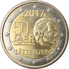 Luxembourg, 2 Euro, 50ème anniversaire du service militaire volontaire, 2017