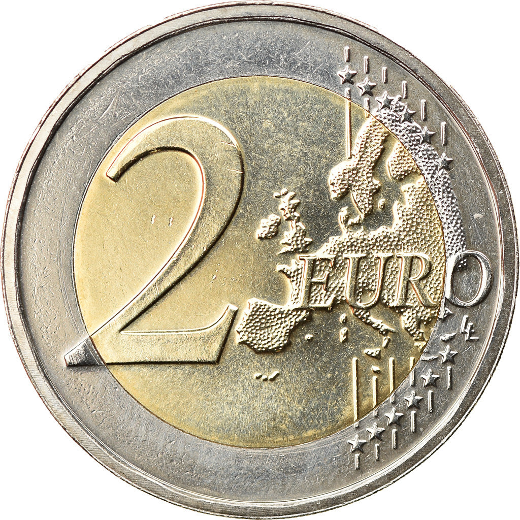 Luxembourg, 2 Euro, 175e anniversaire de la mort du grand-duc Guillaume Ier