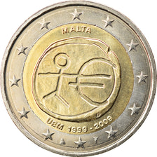 Malta, 2 Euro, EMU, 2009, Paris, MS(63), Bi-Metallic, KM:134