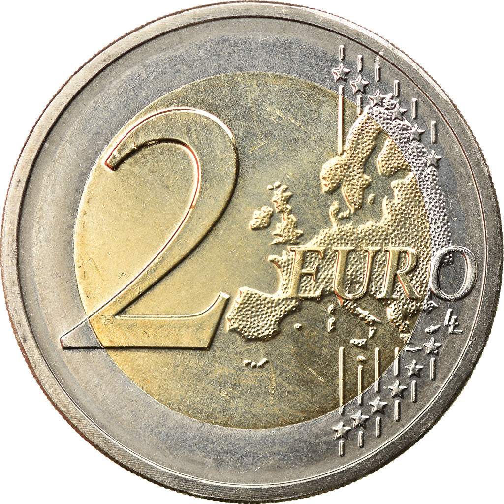 Malta, 2 Euro, Drapeau européen, 2015, Paris, MS(63), Bimetálico