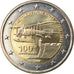 Malte, 2 Euro, 100ème anniversaire du 1er Vol, 2015, Paris, SPL, Bi-Metallic