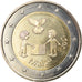 Malta, 2 Euro, La Paix, 2017, Paris, MS(63), Bi-Metallic