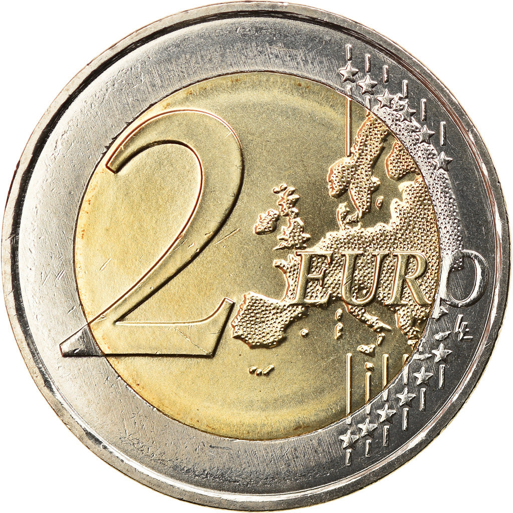 Malta, 2 Euro, Le temple de Hagar Qim, 2017, Paris, UNC-, Bi-Metallic