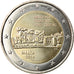 Malta, 2 Euro, Les Temples de Mnajdra, 2018, Paris, MS(63), Bi-Metallic