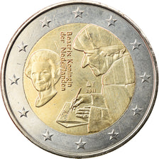 Netherlands, 2 Euro, L'Eloge de la folie par Erasme, 2011, Brussels, MS(63)