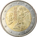 Netherlands, 2 Euro, L'Eloge de la folie par Erasme, 2011, Brussels, MS(63)