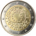 Netherlands, 2 Euro, Drapeau européen, 2015, Utrecht, MS(63), Bi-Metallic