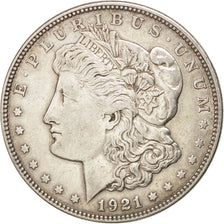 UNITED STATES, Morgan Dollar, Dollar, 1921, U.S. Mint, KM #110, EF(40-45),...