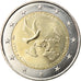Monaco, 2 Euro, Admission à l'ONU, 2013, MS(63), Bi-Metallic