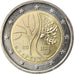 Estonia, 2 Euro, Le chemin de l'indépendance, 2017, Vantaa, MS(63), Bi-Metallic
