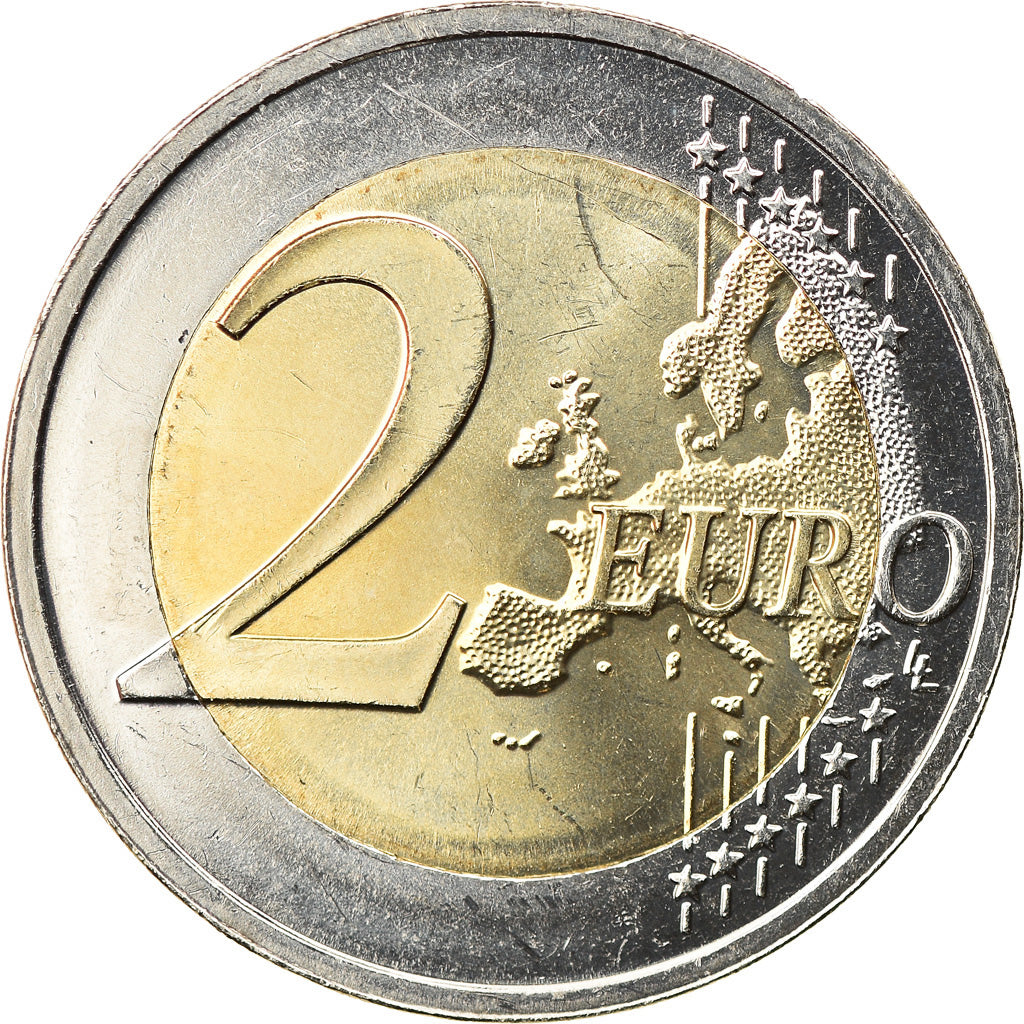 Estonia, 2 Euro, Le chemin de l'indépendance, 2017, Vantaa, MS(63), Bi-Metallic