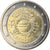 Chipre, 2 Euro, 10 ans de l'Euro, 2012, SC, Bimetálico, KM:97