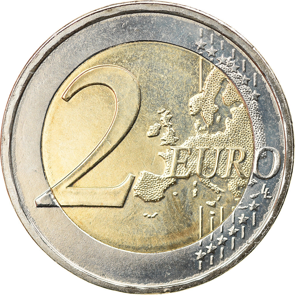 Grecia, 2 Euro, Kostís Palamás, 2018, Athens, SPL, Bi-metallico