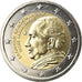 Greece, 2 Euro, Nikos Kazantzakis, 2017, Athens, MS(63), Bi-Metallic