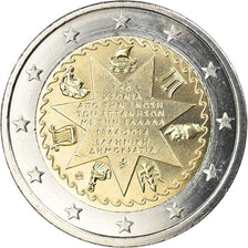 Grèce, 2 Euro, 150ème anniversaire de l'Union des îles Ioniennes, 2014
