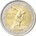 Griechenland, 2 Euro, Jeux Olympiques d'Athènes, 2004, Athens, VZ, Bi-Metallic
