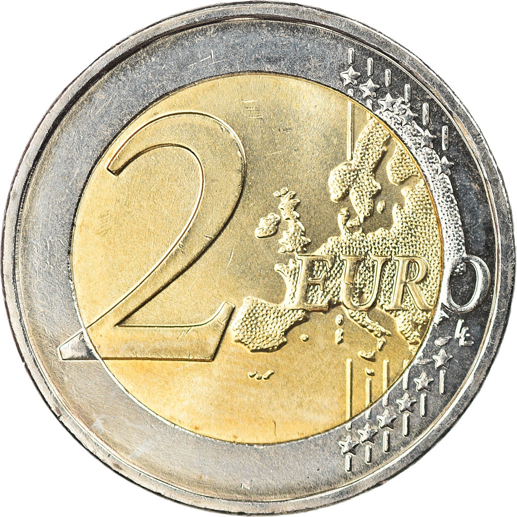 Greece, 2 Euro, EMU, 2009, Athens, MS(63), Bi-Metallic, KM:227