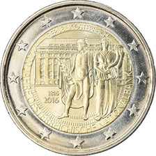 Austria, 2 Euro, 200ème anniversaire de la Banque nationale, 2016, Vienna