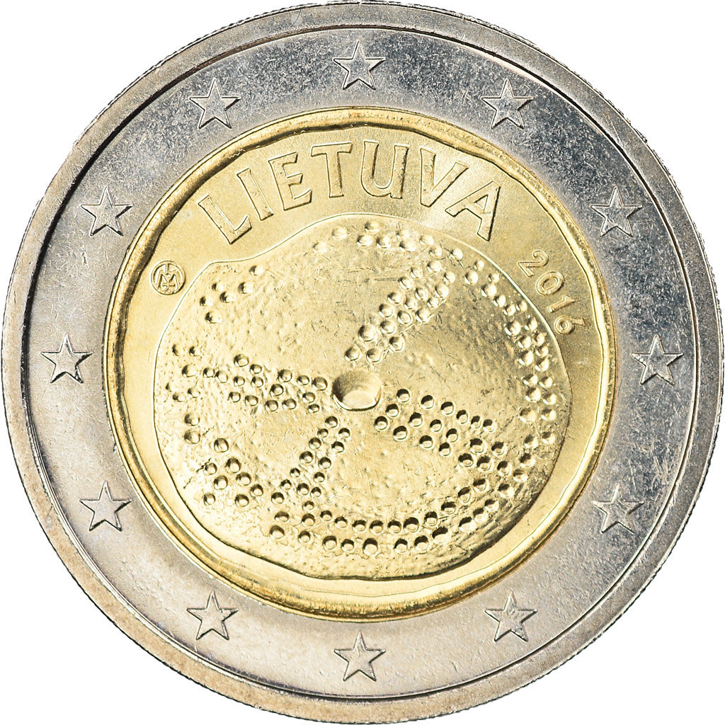 Lithuania, 2 Euro, Les sutartinės, 2019, UNZ, Bi-Metallic