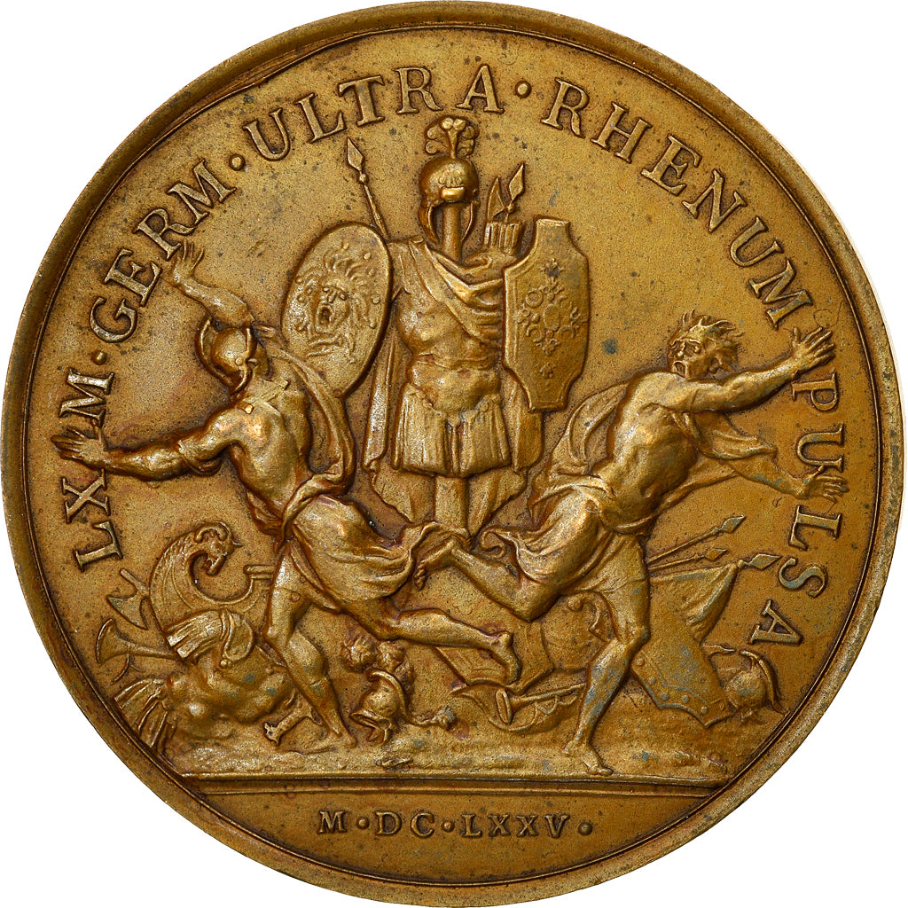 Frankrijk, Medaille, Louis XIV, Les Allemands chassés de l'Alsace, History