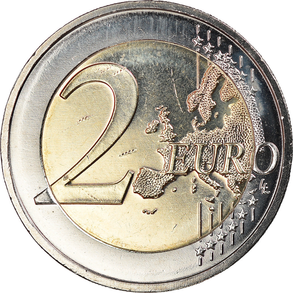 Letland, 2 Euro, Zemgale, 2018, UNC-, Bi-Metallic