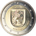 Latvia, 2 Euro, Kurzeme, 2017, MS(63), Bi-Metallic