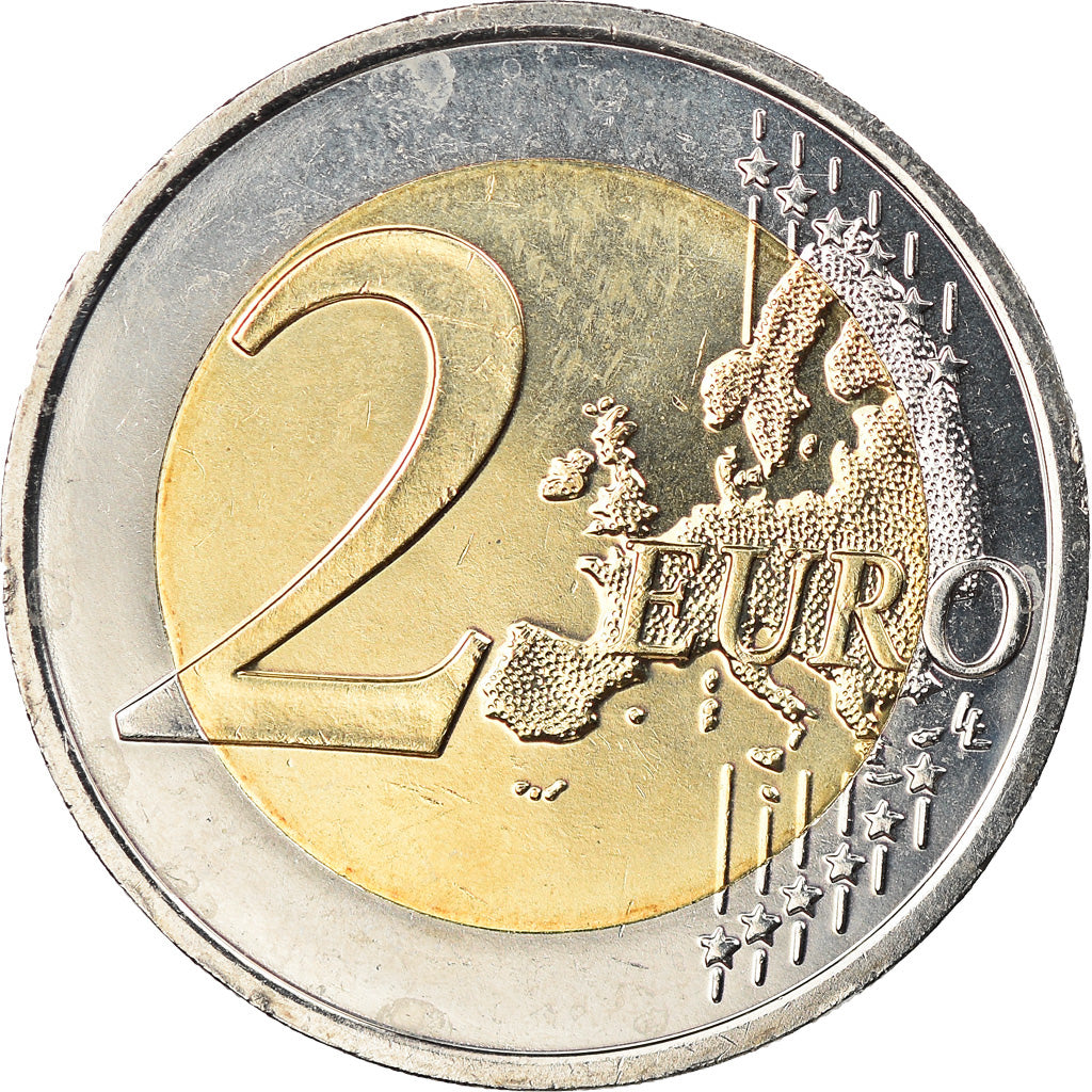 Slovakia, 2 Euro, 10ème anniversaire de l adhesion à l' UE, 2014, Kremnica