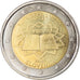 Slovenia, 2 Euro, Traité de Rome 50 ans, 2007, MS(63), Bi-Metallic, KM:Pn46