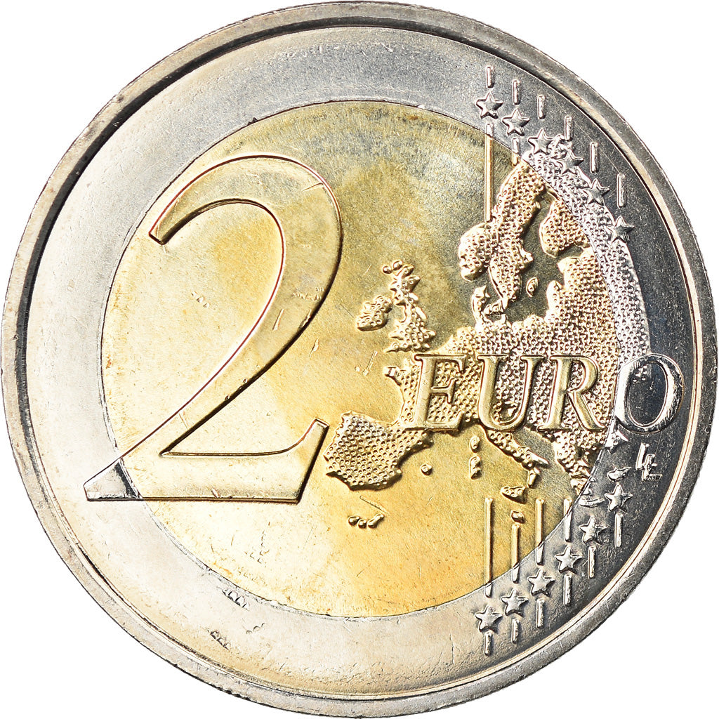 France, 2 Euro, Abbé Pierre, 2012, Paris, MS(63), Bi-Metallic, KM:1894