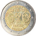 França, 2 Euro, Traité de l'Elysée, 2013, Paris, MS(63), Bimetálico, KM:2094