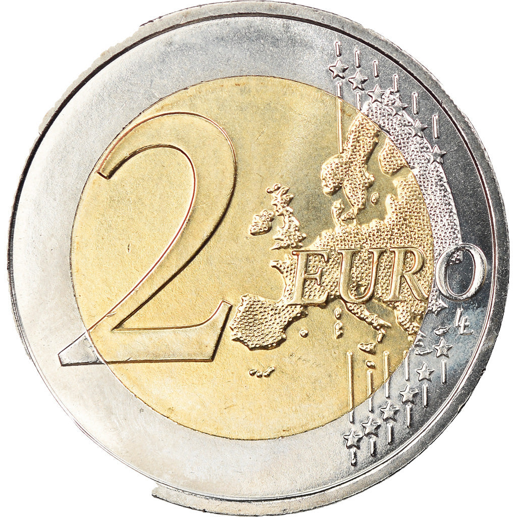 Frankrijk, 2 Euro, 70 ans de Paix en Europe, 2015, Paris, UNC-, Bi-Metallic